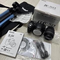 PENTAXK-50 一眼レフ 三脚セット PENTAXK-50 一眼レフ 三脚セット - メルカリ