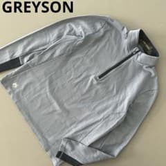 GREYSON グレイソン　ハーフジップ　ダンボールニット　シャツ　ゴルフ　ロゴ GREYSON グレイソン ハーフジップ ダンボールニット シャツ ゴルフ