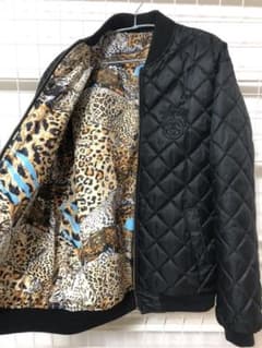 stussy リバーシブルジャケット (レオパード/ブラック)のサムネイル