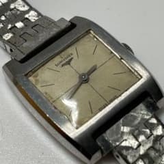 稼動品✨ロンジン レディース腕時計 ヴィンテージ 純正ベルト 手巻き シルバー 12) 稼働 LONGINES レディース 手巻き 腕時計 シルバー ロンジン