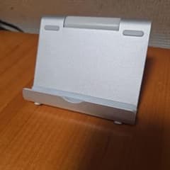 ELECOM　折りたたみ式 スマホスタンド 卓上 シルバー - 4