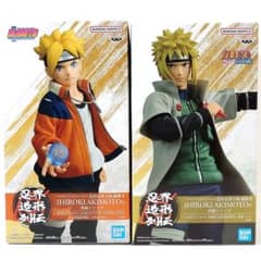 [정리할] NARUTO 인계 조형 열전 미나토 볼트 피규어 2체 세트