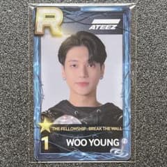 ATEEZ superstar ソウルコン　サン　トレカ　PCVトレカ ATEEZ ソウルコン会場限定 superstar PVC トレカ サン - メルカリ
