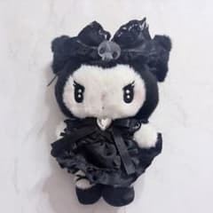 真夜中のメロクロ クロミ ぬいぐるみマスコットのサムネイル