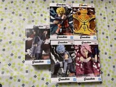 NARUTO 疾風伝 Grandista フィギュア 5種セットのサムネイル