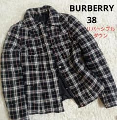 バーバリーブルーレーベル リバーシブル ダウン 38 - メルカリ