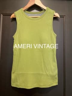 AMERI VINTAGE USEFUL BACK SHEER TANK TOP - メルカリ