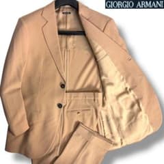 J7016美品ジョルジオアルマーニ近年モデルGEORGEシアサッカー