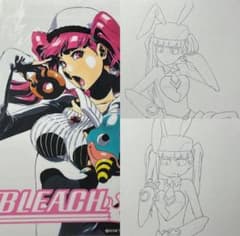 BLEACH セル画 BLEACH リルカ クリアファイル セル画2種 - メルカリ
