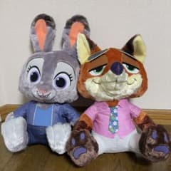 ズートピア2 【ニック・ワイルド】【ジュディ・ホップス】 ぬいぐるみ