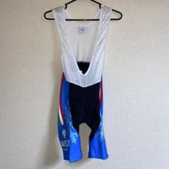 Tiera MILANO BIANCHI Bianchi（ビアンキ） z112c メンズMサイズ ビブショーツ MILANO BIANCHI Jersey Shorts Bib Gruso + ウェア