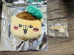 2点！ちいかわらんど 東京駅 くりまんじゅう おかおぬいぐるみバッジのサムネイル