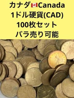 3379【カナダ】1ドル 硬貨 コイン 古銭 100枚セット - メルカリ