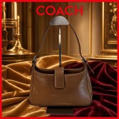 COACH 7789 ショルダーバッグ ブラウン 本革　 Y2Kのサムネイル