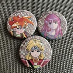 DQ天展 天地創造 缶バッジ 3個セット 藤原カムイ クインテットのサムネイル