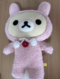 ふんわり　リラックマ ぬいぐるみ　2010 2010年 リラックマ あったかウサギぬいぐるみXL アミューズメント専用
