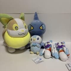【エコメルカリ便限定】ポケモン ワンパチ、カゲボウズ、ポッチャマ、ユキメノコのサムネイル