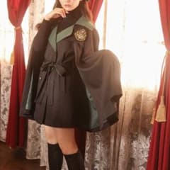 Harry Potter / 해리 포터 케이프 원피스 나선형 소녀