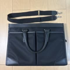 メンズ ビジネスバッグ 2way ブラックのサムネイル