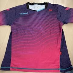 hummel ヒュンメル プラクティスシャツ パープル 140のサムネイル