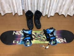 スノーボード＋ビンディング＋ブーツ　セット　子供用　ジュニア　キッズ　JRのサムネイル