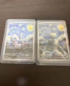 n*可様 ミュウ & ミュウツー トレーディングカードセットのサムネイル