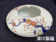 深川製磁宮内庁御用達 有田焼 金彩松竹梅 ：花瓶 灰皿 - メルカリ