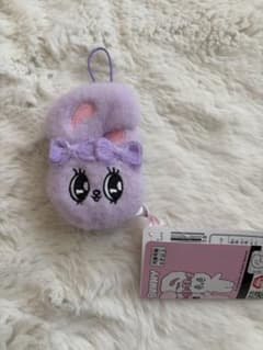 Esther Bunny ミニフェイスマスコット パープル
