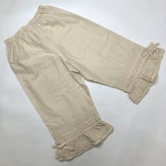 未使用】ピンクハウス 生成 ピコフリル ピンタック ドロワーズ/2021年