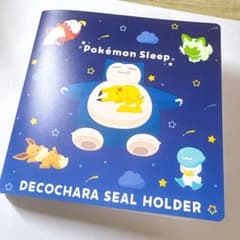 ポケモンスリープ デコキャラシールホルダー　ポケモンパンシールのサムネイル
