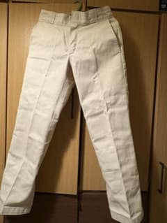 Dickies ワークパンツ アイボリー 28のサムネイル