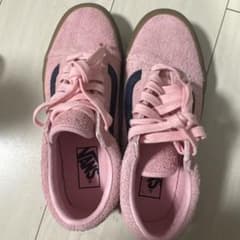 VANS ピンク スエード スニーカーのサムネイル