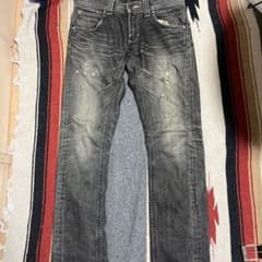 Lee RIDERS スタッズ デニムパンツ ブラック y2kのサムネイル