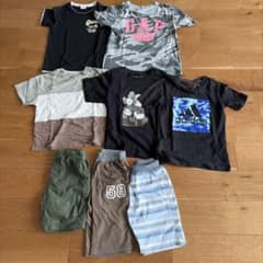 キッズ夏服まとめ売り　120サイズ 9点のサムネイル