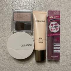 CEZANNE UV Base Cheek and CANMAKE Mascara Makeup Set