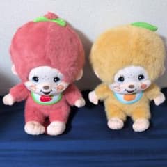 モンチッチ フルーツ ぬいぐるみ 2体セットのサムネイル