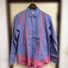 k*s様 未使用品新宿伊勢丹購入コムデギャルソンシャツリメイク風