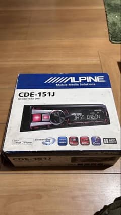 ALPINE CDE-151J ヘッドユニットのサムネイル