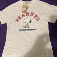 PEANUTS スヌーピー 半袖Tシャツ ホワイト Lサイズのサムネイル