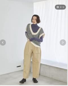 TODAYFUL ワイドパンツ ベージュのサムネイル