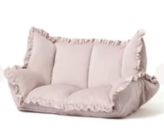 カラン フロアソファ （W1120～1570） ピンク フランフラン - メルカリ