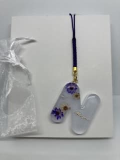 ハンドメイド　レジンチャーム　アルファベット　管理番号15967のサムネイル