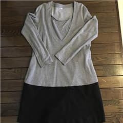 ピー吉様専用 無印良品 マタニティ授乳服 ワンピースのサムネイル