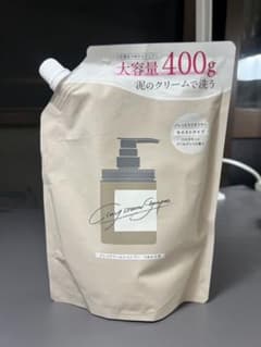 未開封！cocone クレイクリームシャンプー 400g スムースタイプ　詰替用のサムネイル