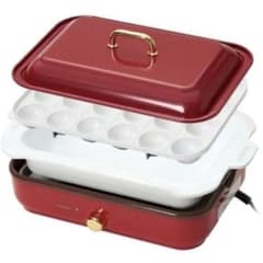 アイリスオーヤマ　着脱式ホットプレートPHP-1002TCのサムネイル