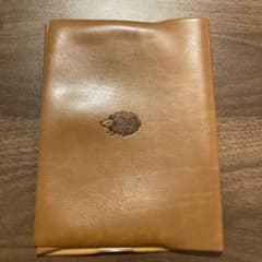 ブックカバー 茶色 ハリネズミのサムネイル