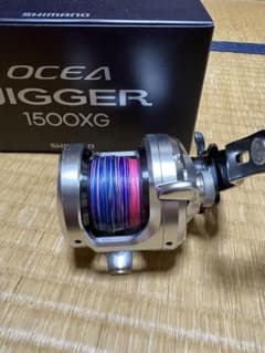 シマノ　 21オシアジガー1500XG 美品　2台まとめ売り 美品 シマノ 21オシアジガー1500XG - メルカリ