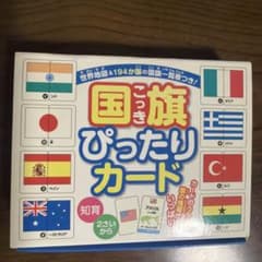 国旗ぴったりカード 知育玩具 ポプラ社のサムネイル