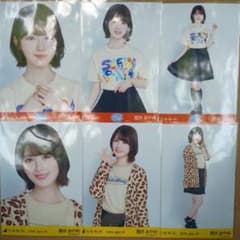 乃木坂46 生写真 筒井あやめ 大阪Tシャツ 大阪ver.コーデ 6種コンプ