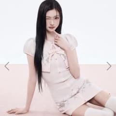 bubbles アーガイルアンサンブルワンピース Mサイズ ブラックのサムネイル
